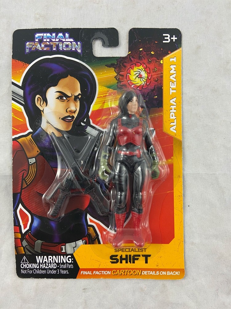 Final Faction – Alpha Team 1 – Specialist Shift – Action Figure – NEW