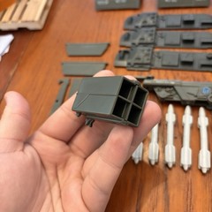 Vintage 1984 GI Joe ARAH Killer Whale Hovercraft Parts Lot!