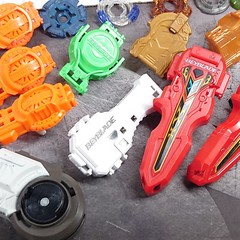 Beyblade Metal Lot Rip Two Cases Bulk See Description Pieces
