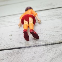 Character Options Scooby Doo Velma 2011 4″ Adjustable Figure Hanna Barbera