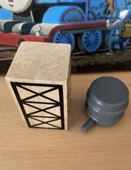 1992 Shining Time Wooden Thomas Train Water Refilling Tank! EUC!