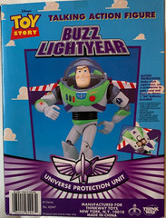 Buzz Lightyear Universe Protection Unit Talking Figure 8″ Toy Story Thinkway New