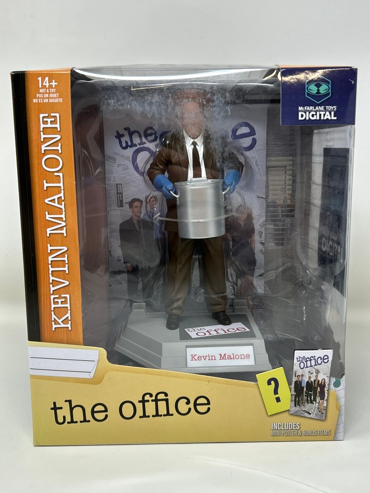 Kevin Malone Movie Maniacs: The Office 6″ Posed Figure with McFarlane Toys Dig