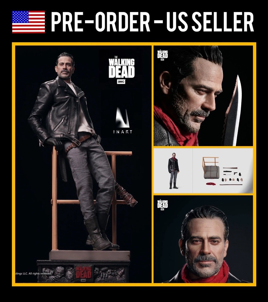 PREORDER – 1/6 INART Negan Smith Walking Dead Ag-A025 Figure – US SELLER