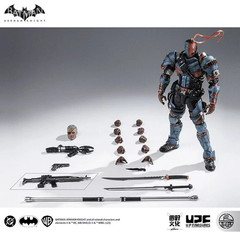 New LPZZ DC002 1/12 Batman Arkham Knight Deathstroke 6″ Male Action Figure Toy