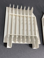 Star Wars Vintage 1978 Death Star Playset Bottom Floor Support Walls Parts