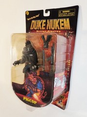 Duke Nukem PIGCOP – Vintage 1997 action figure 3D Realms, ReSaurus, Series 2 NOC