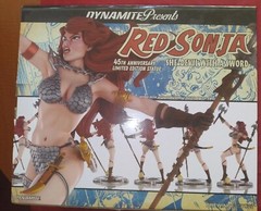 RED SONJA 45TH ANNIVERSARY STATUE BERZERKER LTD #11 of 250