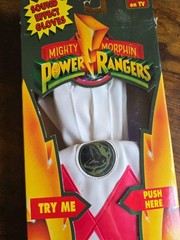 Mighty Morphin Power Rangers Sound Effect Gloves Red Ranger