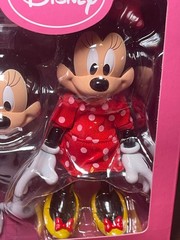 Herocross Hybrid Metal Figuration #027 Disney Minnie Mouse in Red Dress Diecast