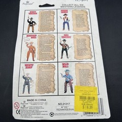 Vintage Imperial Toys Legends of the Wild West Wyatt Earp Figure 1991 New