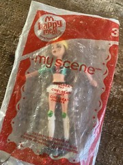 Mattel 2007 McDonalds Barbie Roller Derby figure doll 5.25 in chelsea jouet rare