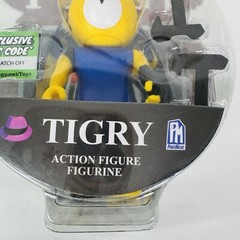 Piggy Series 1 Tigry Action Figure [Exclusive DLC Code] Phatmojo