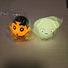 Bandai Japan Crayon Shin-chan Light Up Figures Crayon Shin-chan Light Mascot Toy
