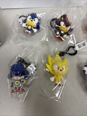 Sonic the Hedgehog Figural Bag Clip Series 2 Monogram Complete Set Infinite