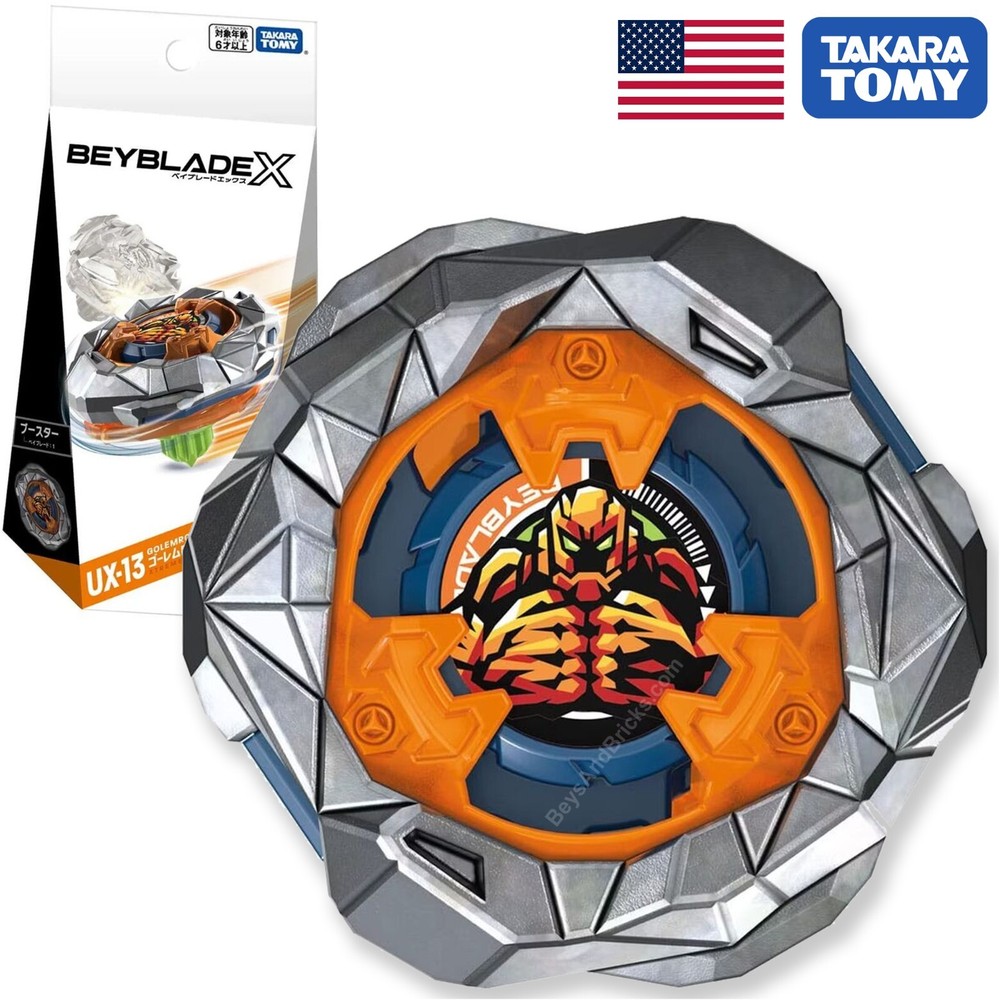 TAKARA TOMY Golem Rock 1-60UN Beyblade X Booster UX-13 – USA SELLER!