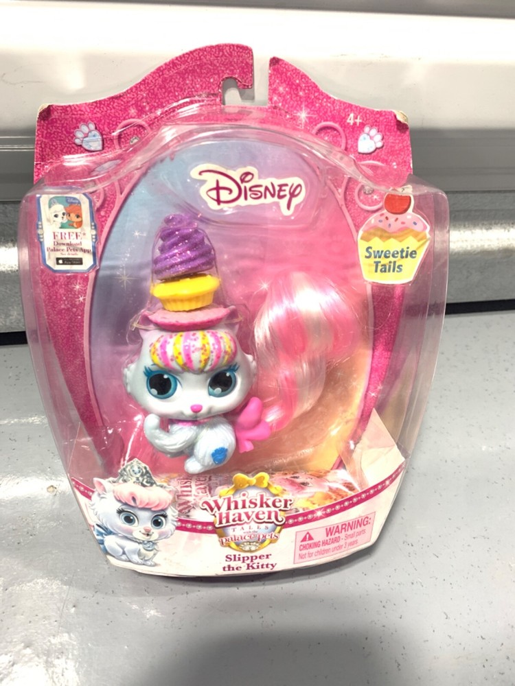 disney whisker haven tales palace pets slipper the kitty