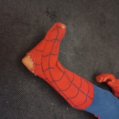 Vtg 1978 Mego Web Shooting Spider-Man Action Figure 12″ Red Torso RARE HTF