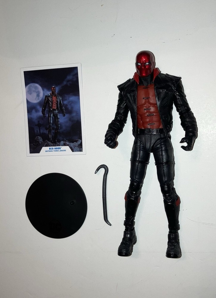 DC McFarlane Multiverse Three Jokers Red Hood Loose Figure 100% Complete