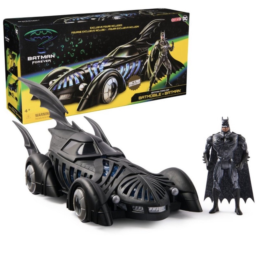 DC Comics Batman Retro Collection Batmobile and Action Figure