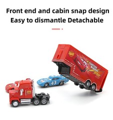 Disney Pixar Cars | New Lightning McQueen Toy Car 1:55 Die-cast Model Car Gift