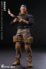 Ready! New CY7-TOYS 1/12 The Ghost Male Soldier 6″ Collectible Action Figure