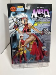 Skybolt Toys Bill Maus’ Nira Cyber Action Figure Nira X Cyber Angel MOC HTF