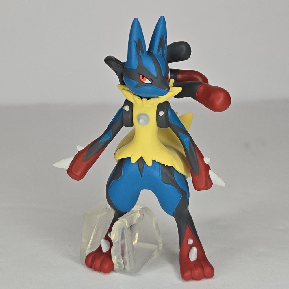 Pokemon Scale World 2.5″ 1:20 Scale Mega Lucario Mini Figure Nintendo