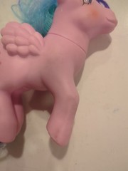 G1 MY LITTLE PONY MLP WHIZZER TWINKLE EYE PEGASUS 1985 PINK & BLUE