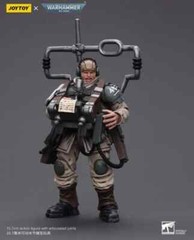 JOYTOY Warhammer 40k Astra Militarum Cadian Veteran with Master Vox (US In-Stock