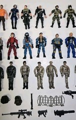 33 Vintage Lanard The Corps, Chap Mei. GI Joe Action Figures w/Parts (Read)