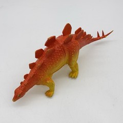 Vintage 1985 IMPERIAL Dinosaur Stegosaurus Rubber Plastic Figure Toy GUC