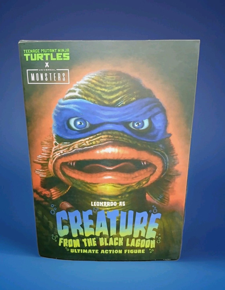 Neca Tmnt Universal Monsters Leonardo Creature From Black Lagoon ## Turtles Lot