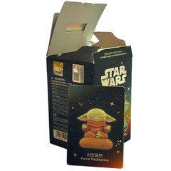 POP MART Star Wars Grogu Tiny but Mighty Figure, Force Meditation, Open Box, New