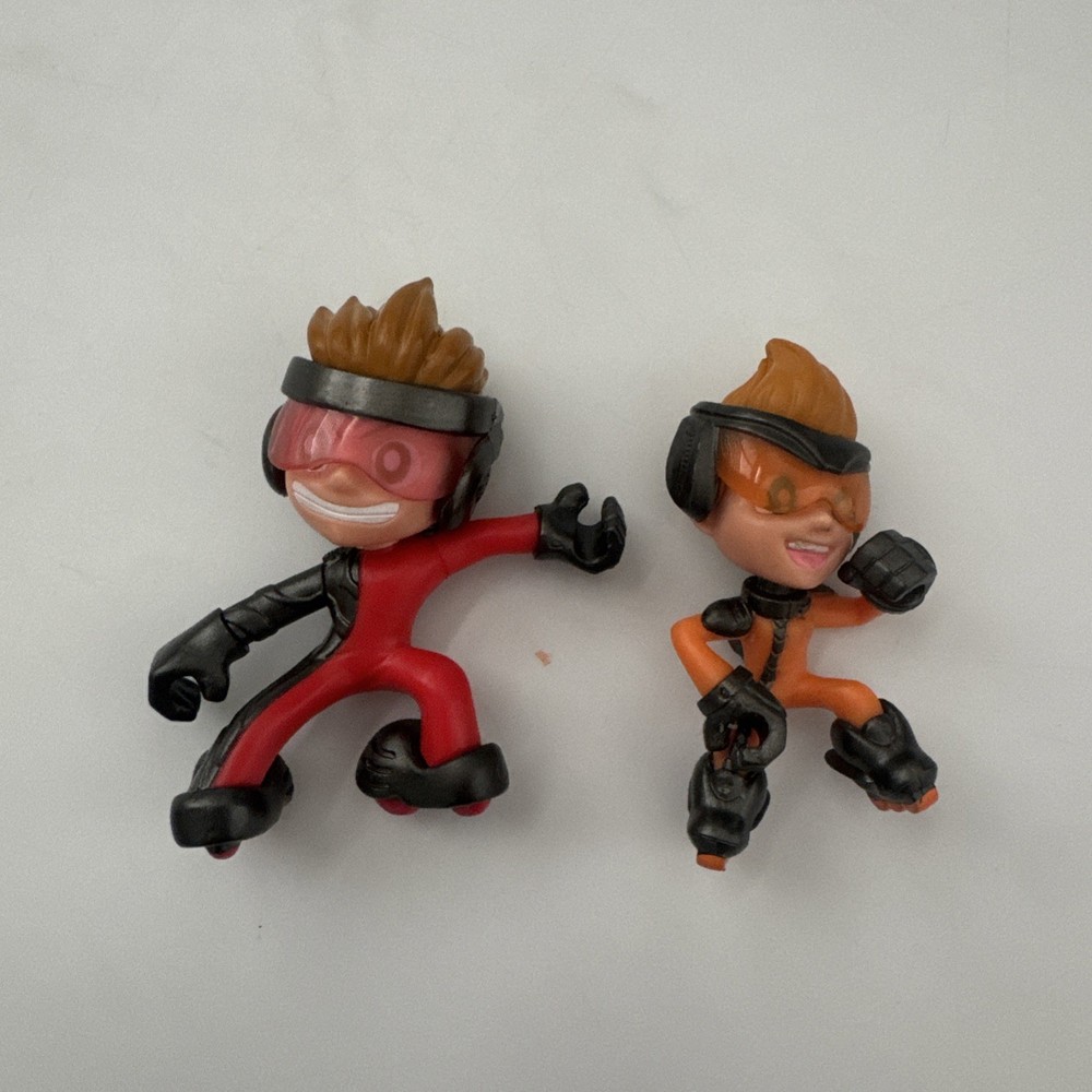 Ninja Kidz Club Z Mini Action Figures TV Bryton & Ashton Myler Toys Accessories