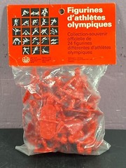 Montreal Olympics Action Figures Olympians Official Souvenir Vintage 1976 New 24