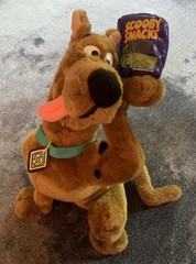 Scooby Doo With Scooby Snacks Bag 15″ Plush Toy Network Cartoon E1