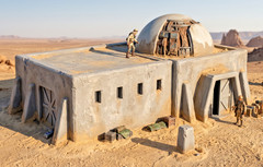 Obi-Wan Kenobi’s Tatooine House Ben’s Home Diorama for 1:18 Scale 4 inch Figures