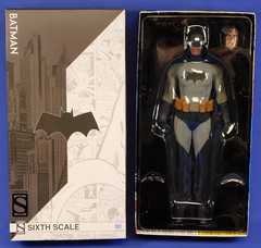 BATMAN 1:6 SCALE SIDESHOW EXCLUSIVE FIGURE WITH BOX