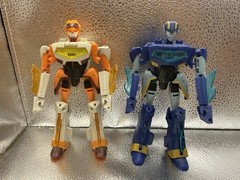 Transformers Animated Jetfire & Jetstorm Safeguard 2008 Hasbro 100% Complete