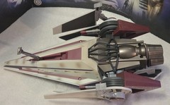🔥🔥2007 STAR WARS: 30th ANNIVERSARY COLLECTION – V-WING STARFIGHTER *COMPLETE*