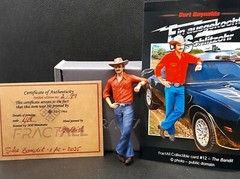 1/18 Burt Reynolds as “The Bandit” for diecast collectors