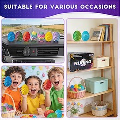 24PC 3D Printed Dragon Easter Eggs Stress Relief Fidget Toy Unique Gift