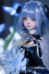 1/4 Shuga Fairy Blue Lolita Dress With Clothes Ball-jointed Doll Action Figure