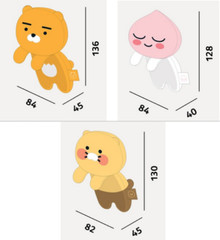 KAKAO Friends MONITOR Figure RYAN Apeach Choonsik OFFICIAL +TRACK