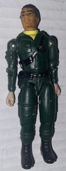 Vintage Commando Ranger Parachute Pete 3.75″ Toy Action Figure Still Connected