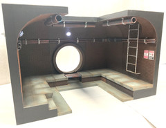 Custom TMNT 3D printed sewer dioroma – set includes five individual pieces