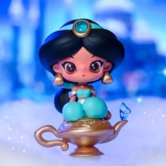 TOP TOY Disney Princess Fairy Tale Town Series Blind Box Figure Toys Gift