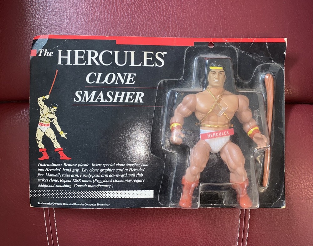 1986 Hercules Clone Smasher Mail-in Exclusive MOTU KO Knock-off Bootleg Knockoff