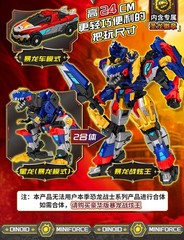 Miniforce Dinoid Warrior 10″ REX KAISER T-Rex Transformer Robot Figure Boy Toy